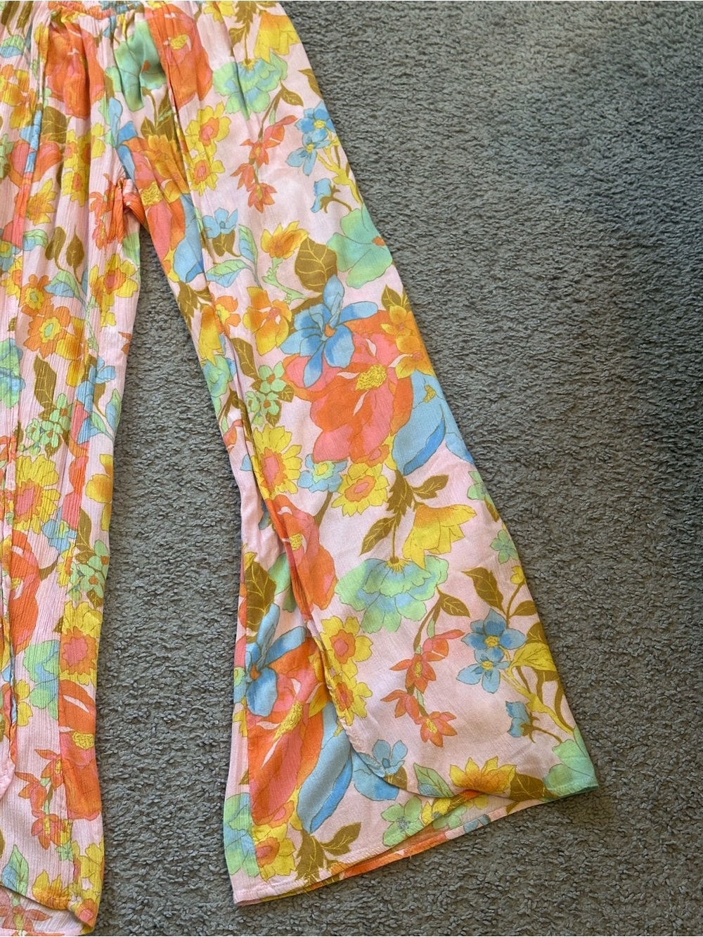 Billabong Wandering Soul 2 Wide Leg Pants Small - Picture 3 of 10